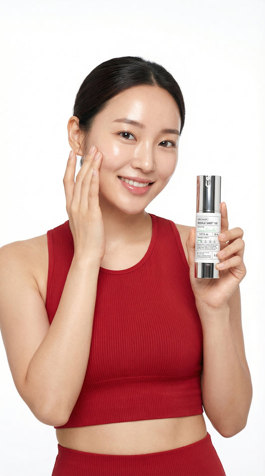 VT Reedle shot 100 Microneedling Serum Centella Asiatica. 50 ml Bottle and 30 ml Bottle