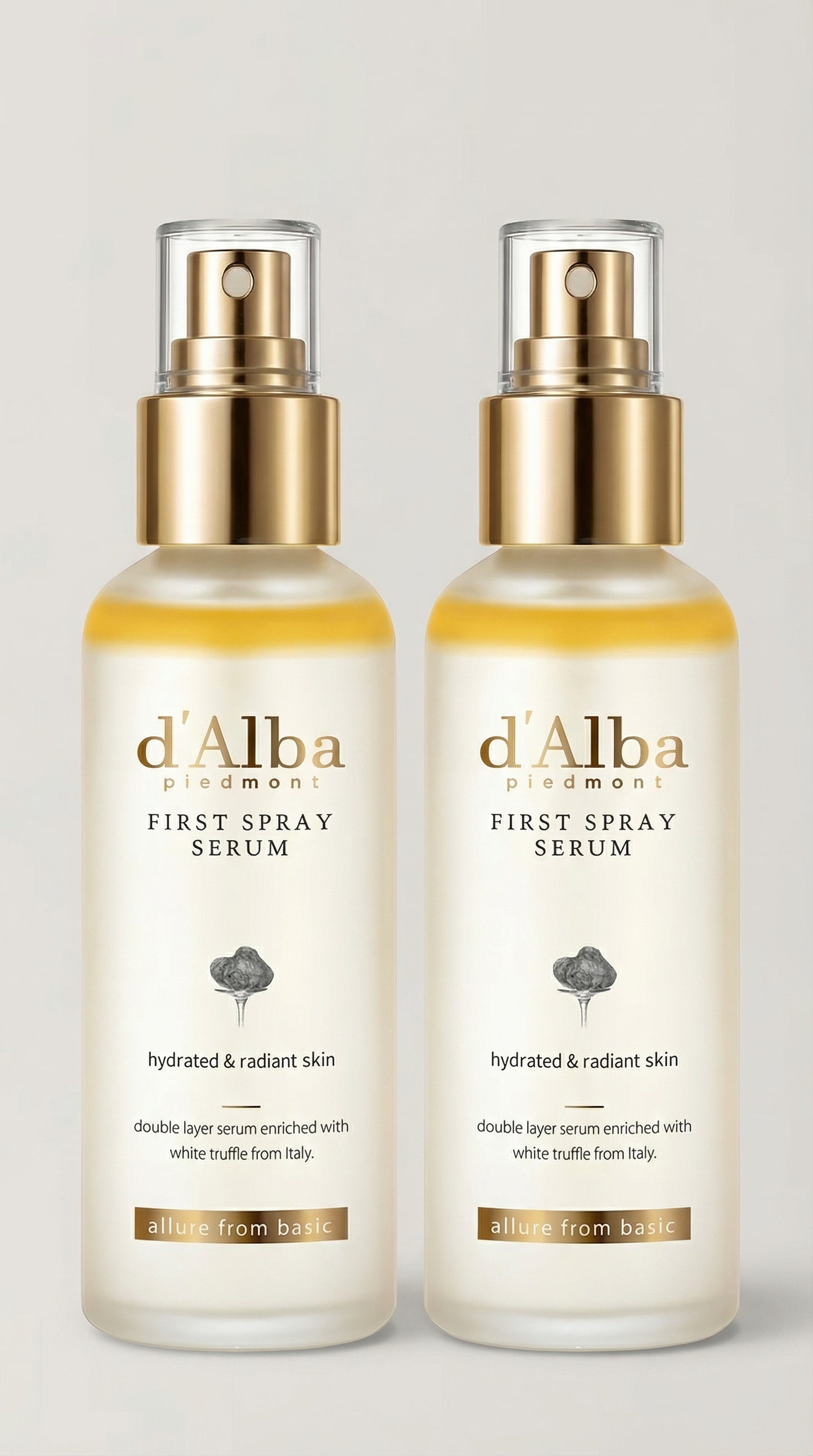 d'Alba White Truffle First Spray Serum Set 2 Bottles
