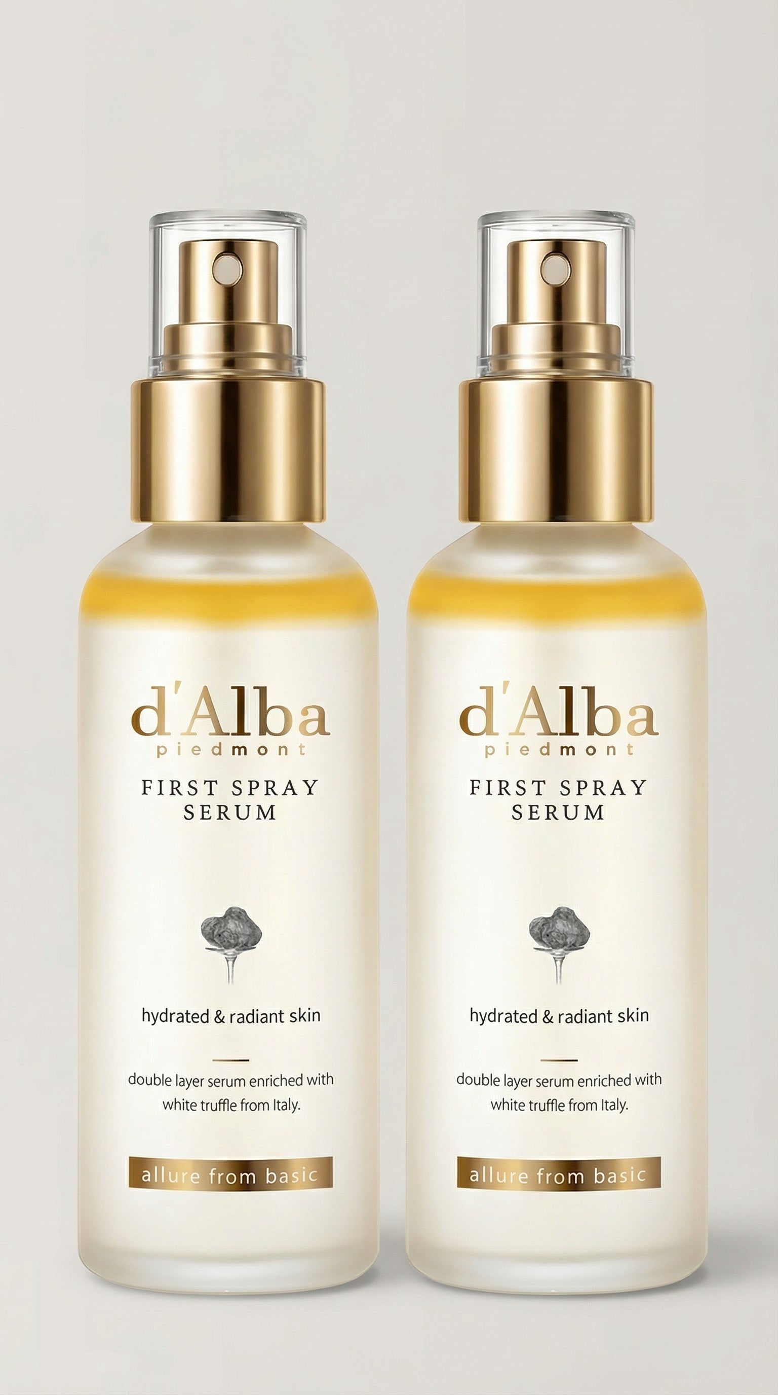 d'Alba White Truffle First Spray Serum Set 2 Bottles