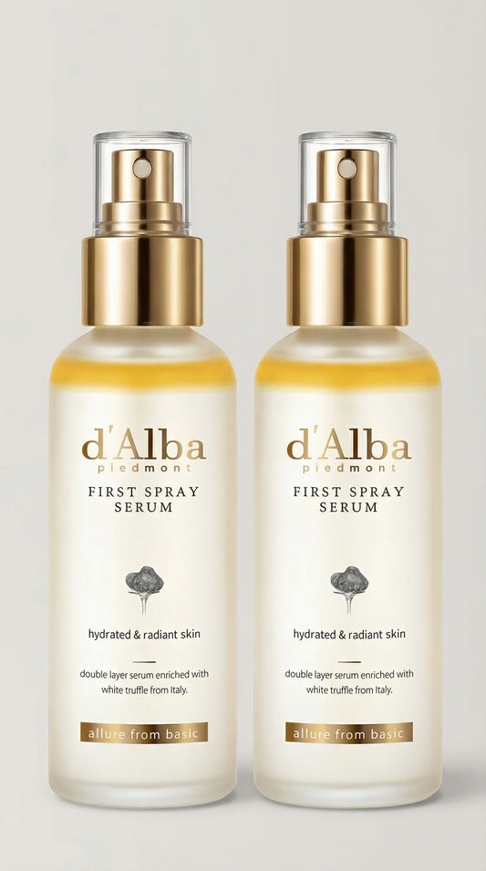 d'Alba White Truffle First Spray Serum Set 2 Bottles