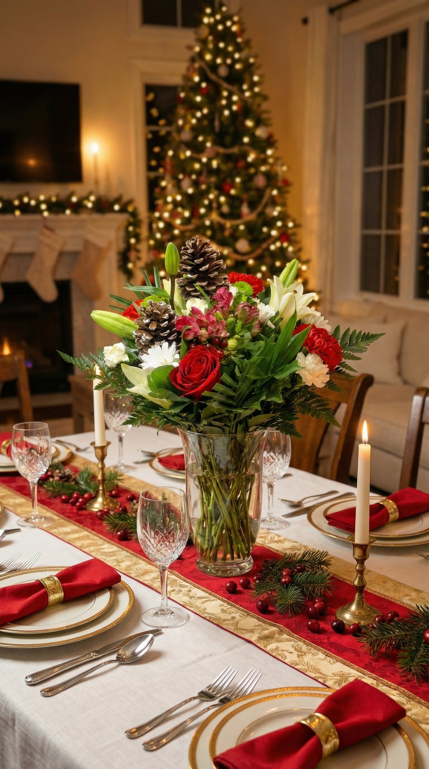 BE BLOOMING - FLOWERS BOUQUETS - ELEGANCE GIFT - FRESH FLOWERS FOR NEXT DAY DELIVERY MONTREAL RIVE NORD AND RIVE SUD (Glass vase not included)